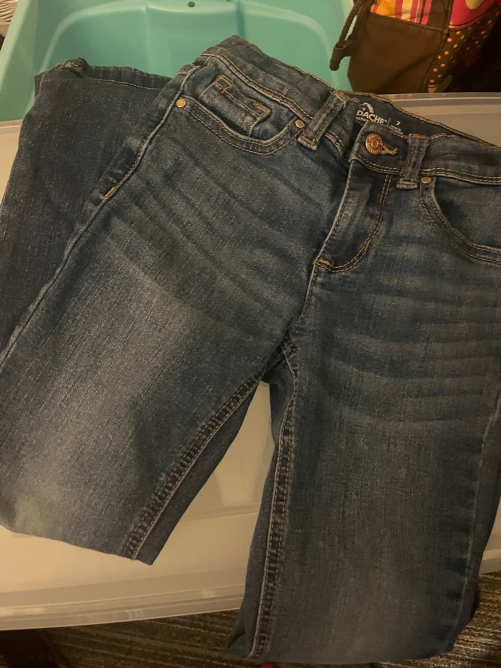 Jordache Medium Blue Washed Kids Denim Jeans